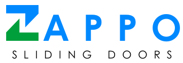 The logo of the company "Zappos" features bold, blue letters. The letter "Z" incorporates an arrow design with a blue top section and green bottom section for a dynamic, modern look. Set against a white background, this design embodies the innovative spirit of Tampa, FL.